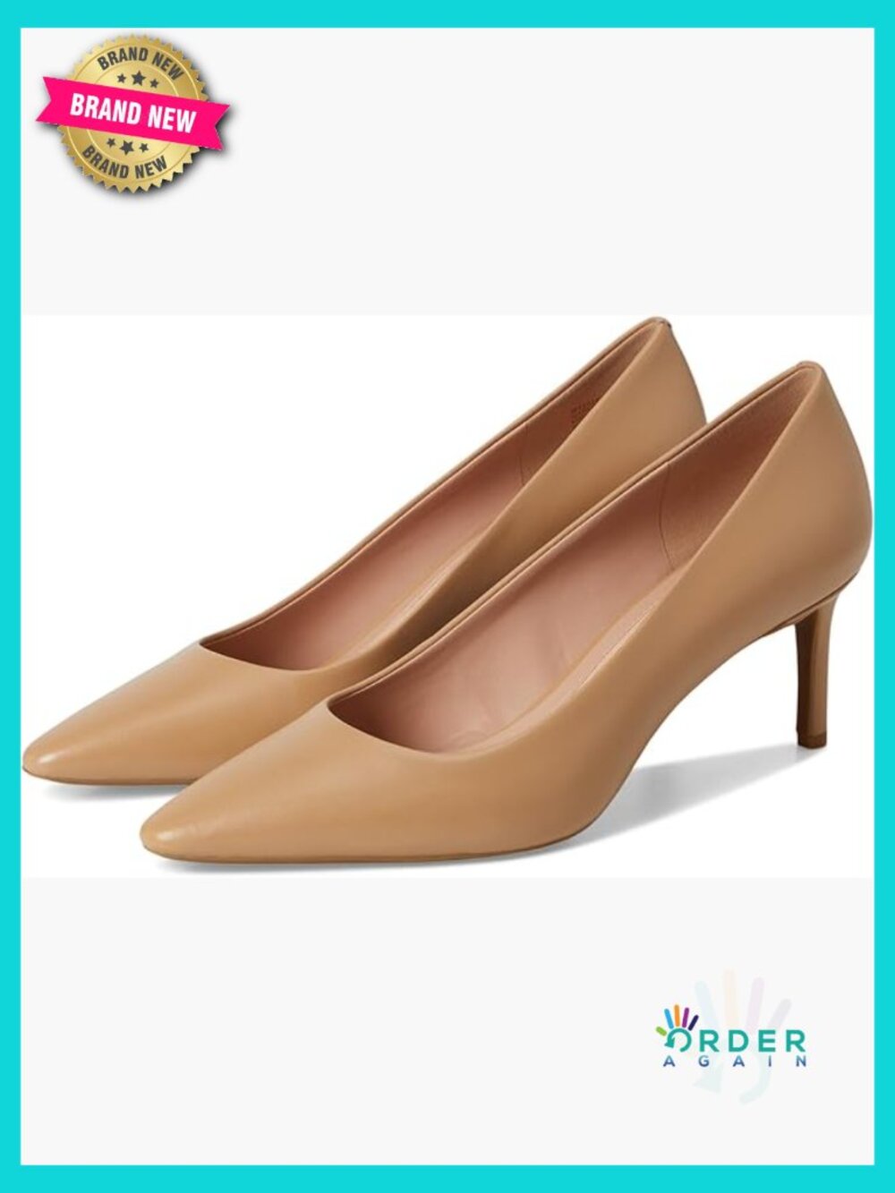 Pointed Toe Pump Luxury Cushioning Everyday Staple Heel Fall Leather Slip On
